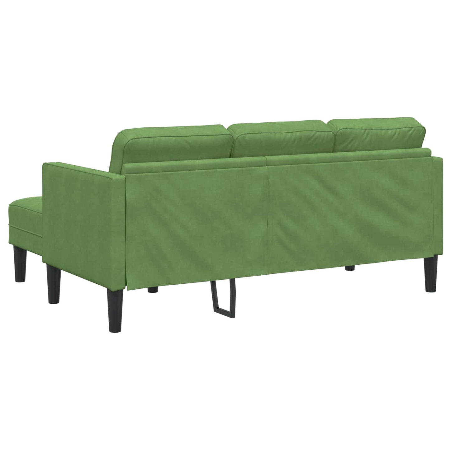 Sofa Set mit Kissen 2 pcs Hellgrün Polyester