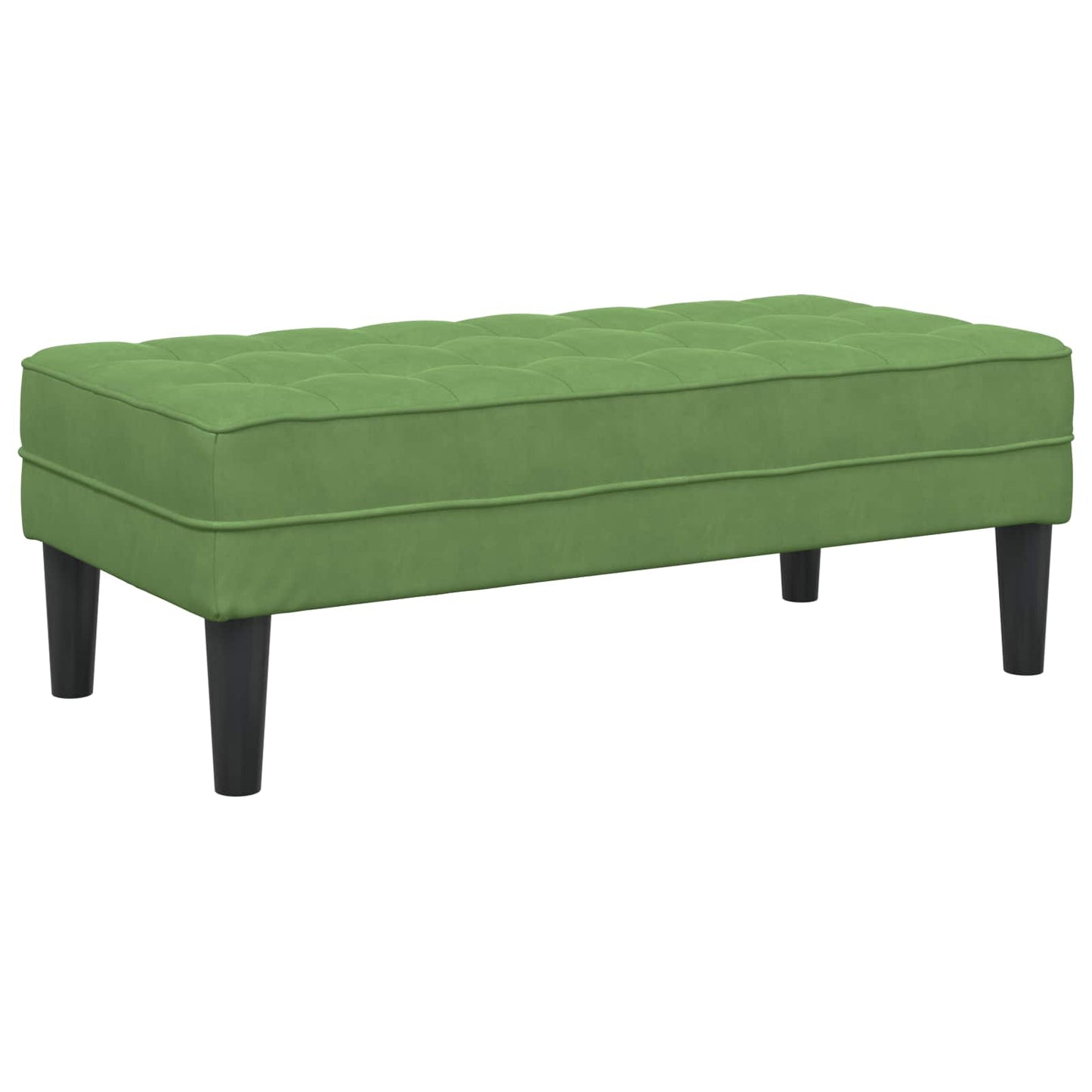 Sofa Set mit Kissen 2 pcs Hellgrün Polyester