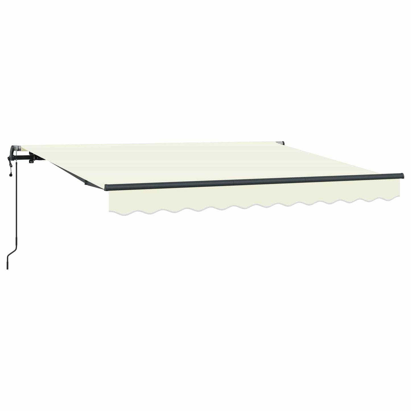 Einziehbare Markise Creme 250 x 200 cm Stoff