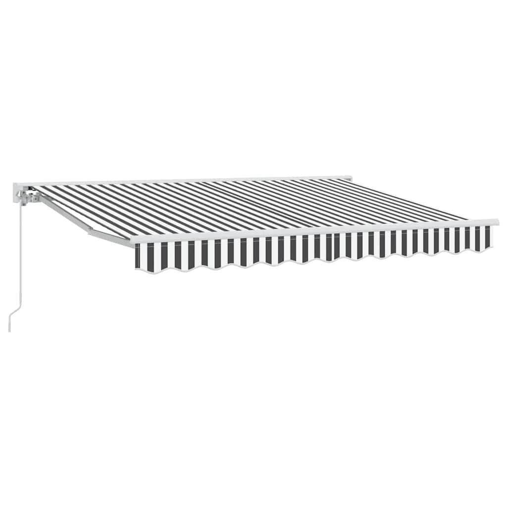 Markisenrahmen Anthrazit und Weiß 250 x 200 cm