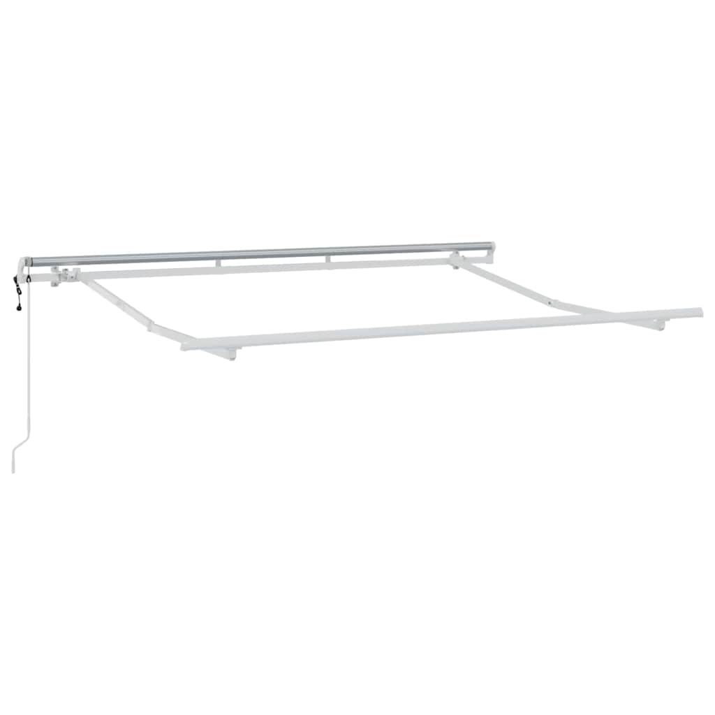 Einziehbare Markise Beige 250 x 200 cm Stoff