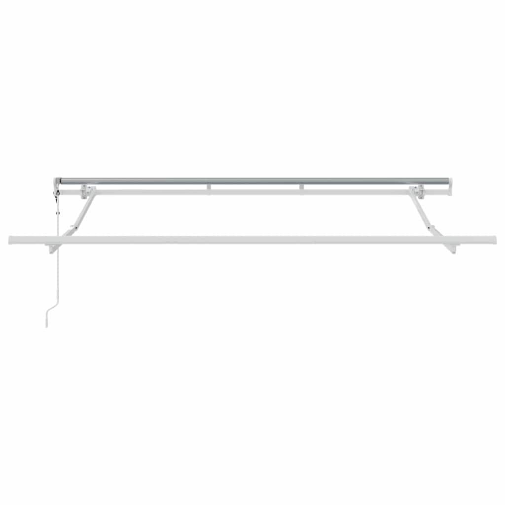 Einziehbare Markise Beige 250 x 200 cm Stoff