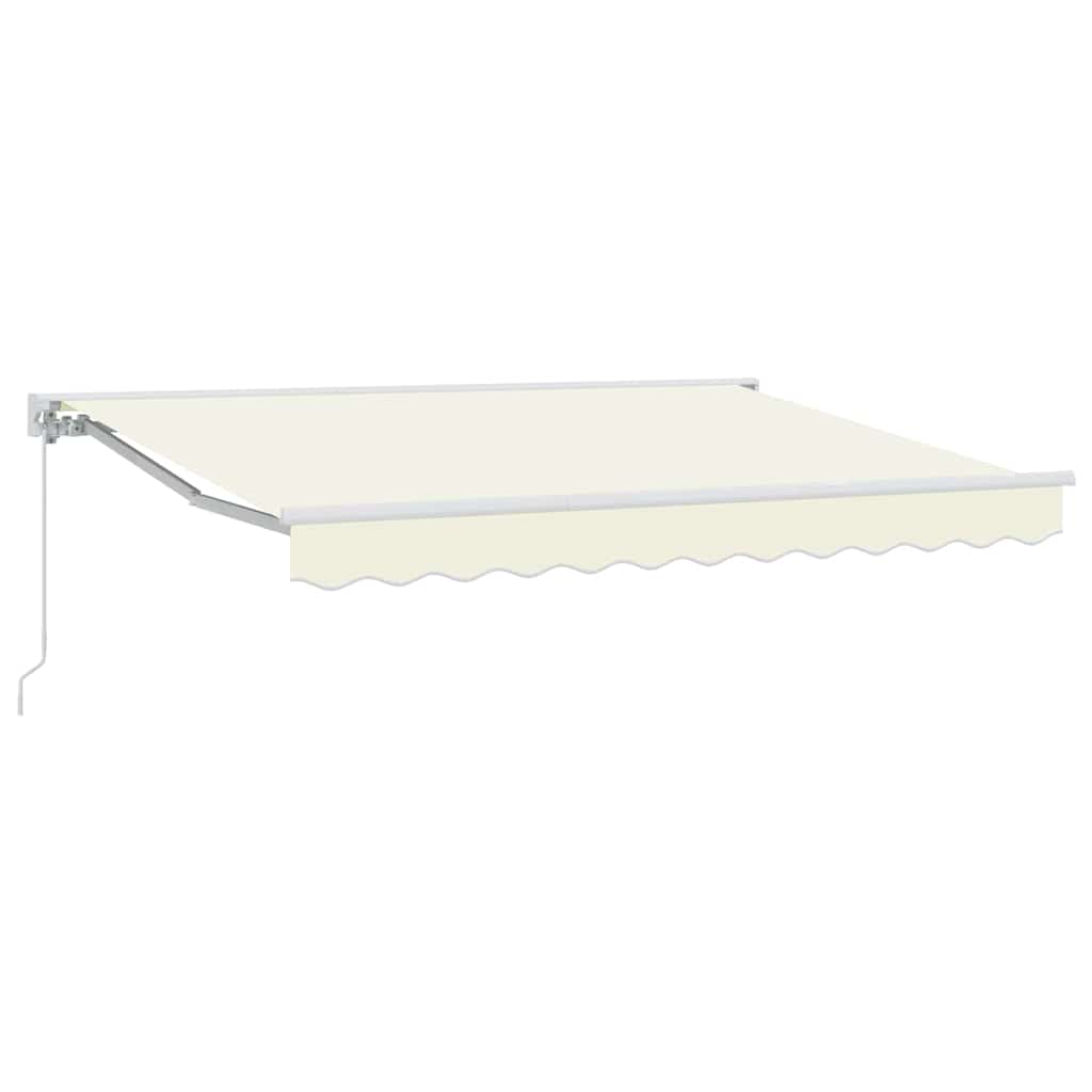 Markisenrahmen Creme 300 x 200 cm Polyester mit PU-Beschichtung