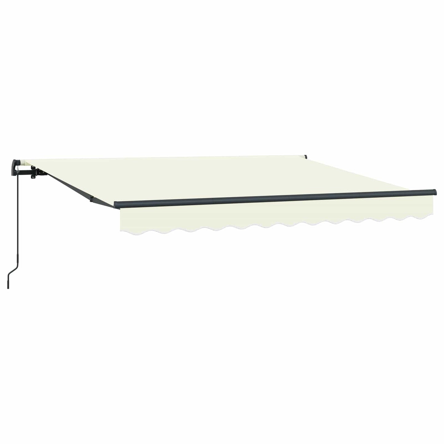 Einziehbare Markise Creme 300 x 200 cm Stoff