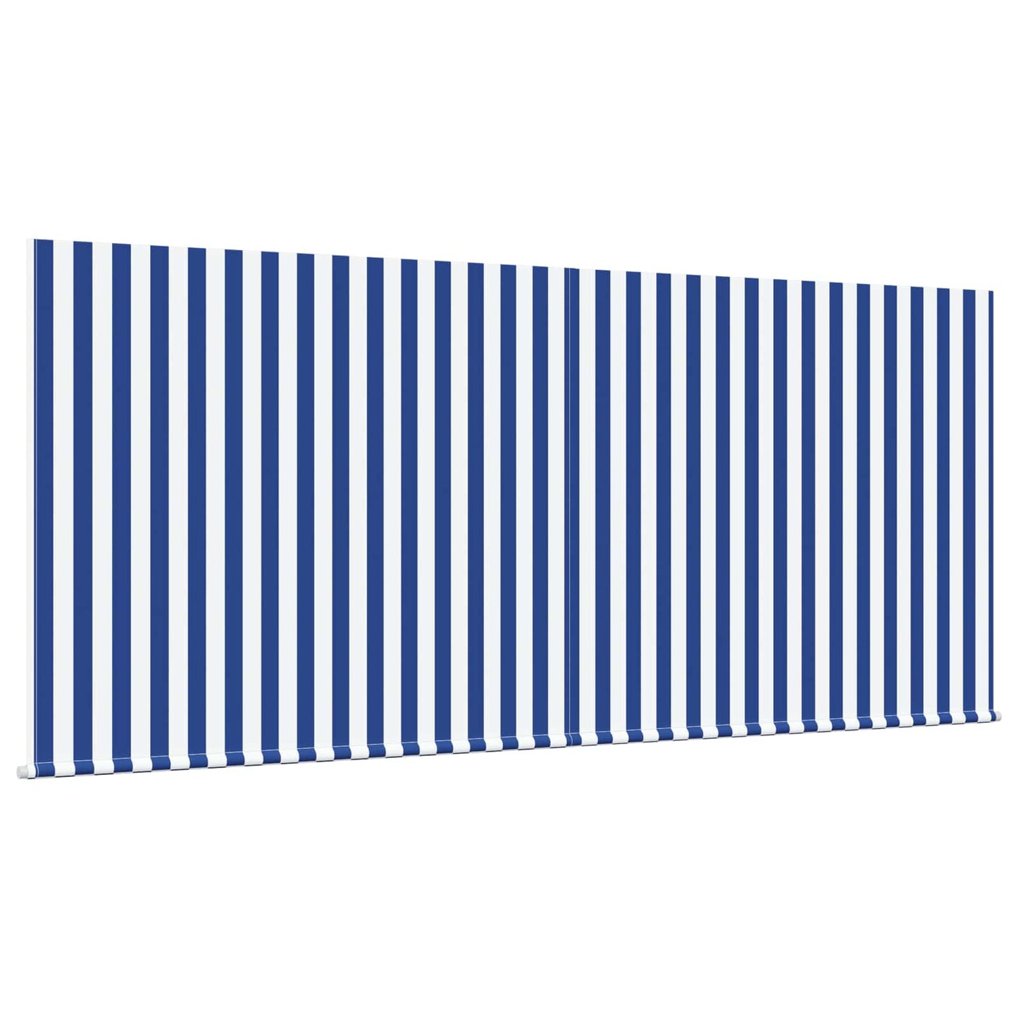 Einziehbare Markise Blau und Weiß 300 x 200 cm
