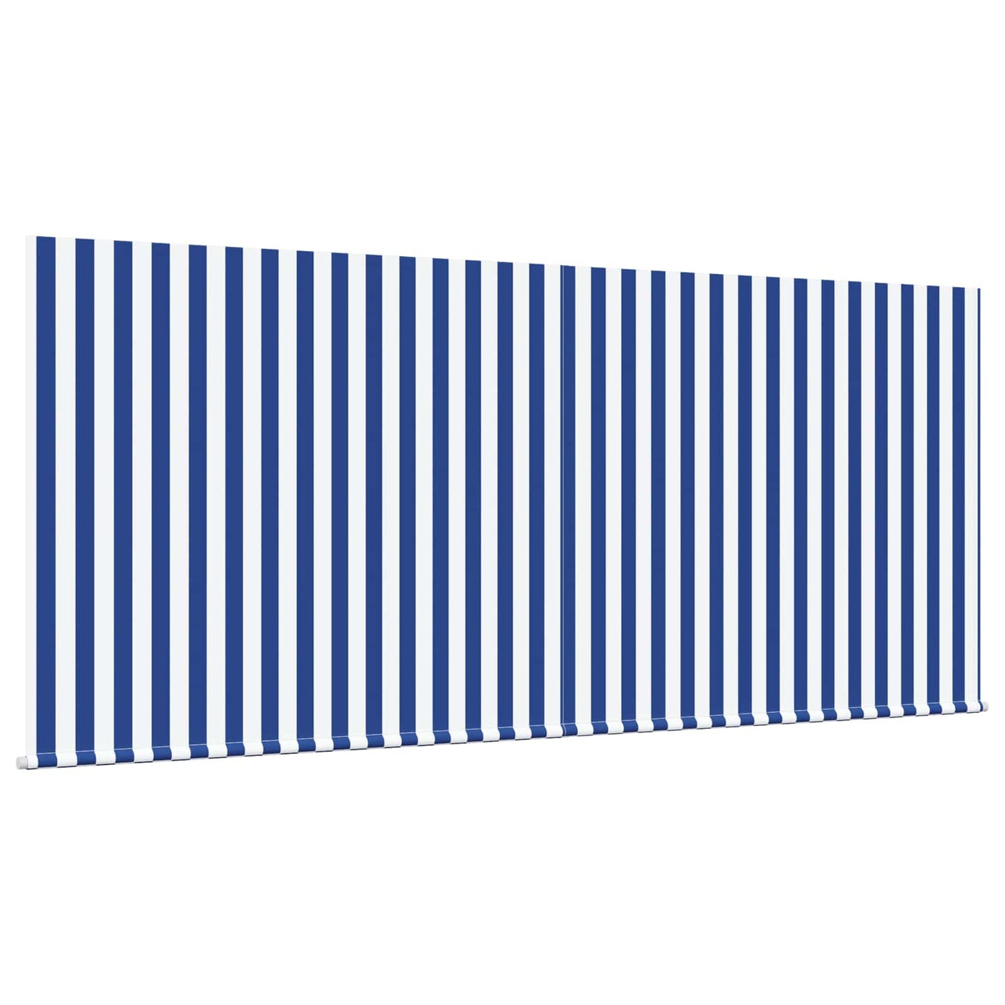 Einziehbare Markise Blau und Weiß 300 x 200 cm