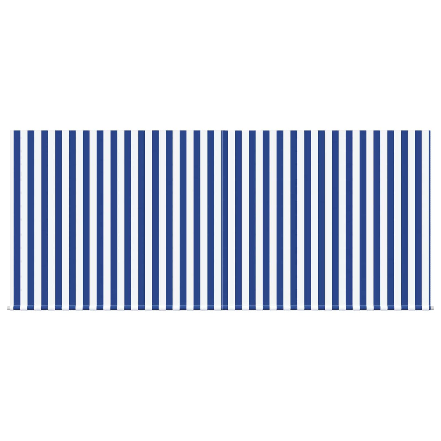 Einziehbare Markise Blau und Weiß 300 x 200 cm