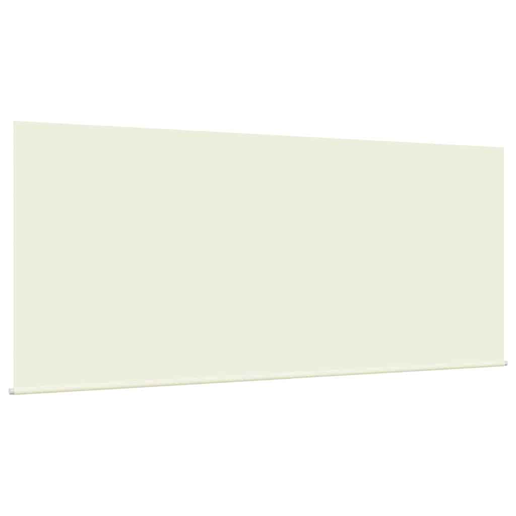 Einziehbare Markise Creme 300 x 200 cm Polyester und Aluminium