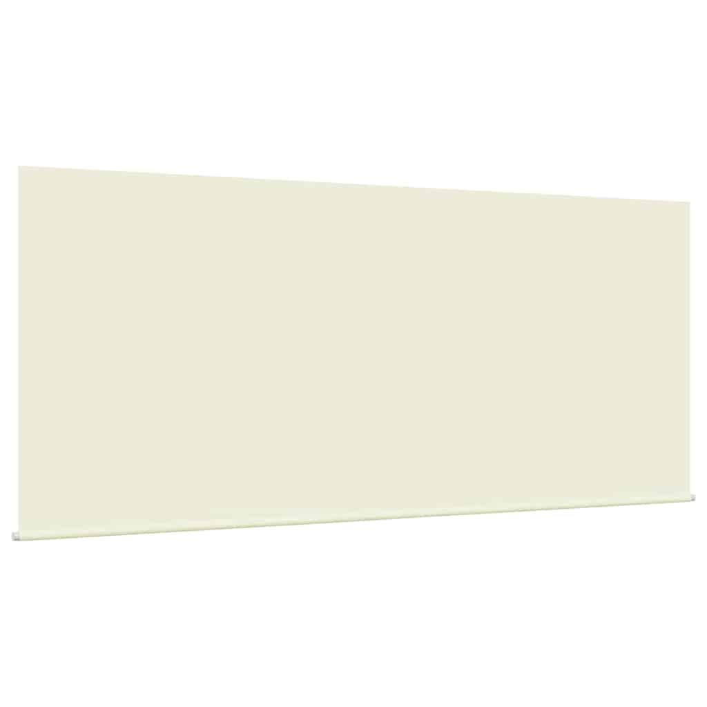Einziehbare Markise Creme 300 x 200 cm Polyester und Aluminium