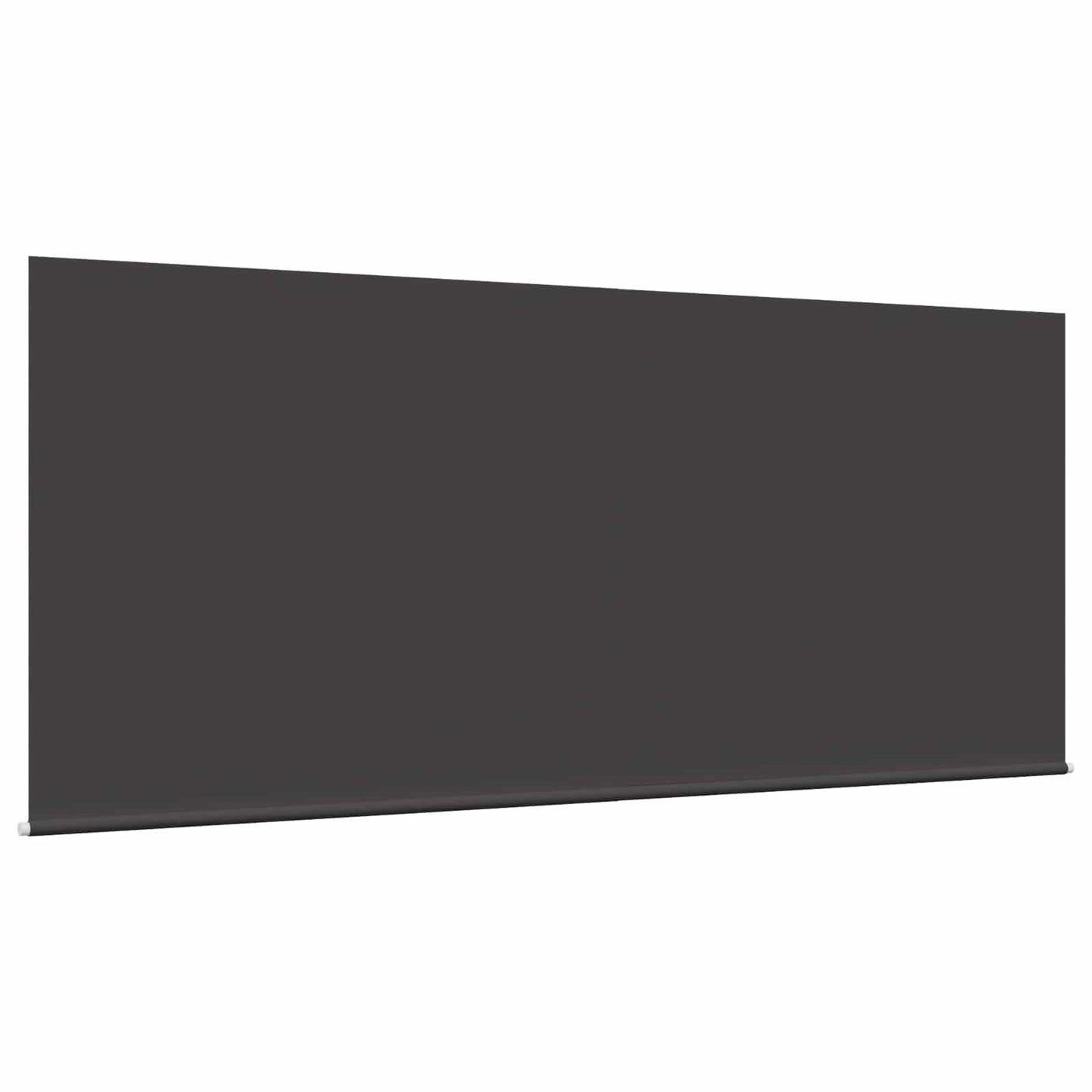 Einziehbare Markise Gestreift Anthrazit 300 x 200 cm Stoff