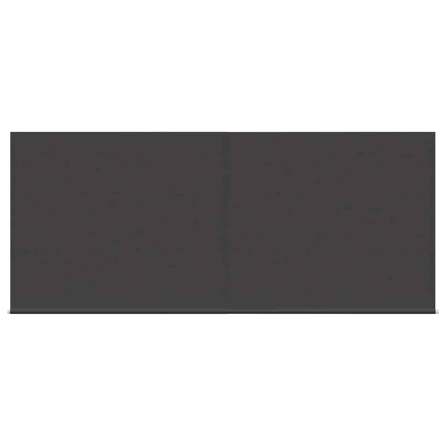 Einziehbare Markise Gestreift Anthrazit 300 x 200 cm Stoff