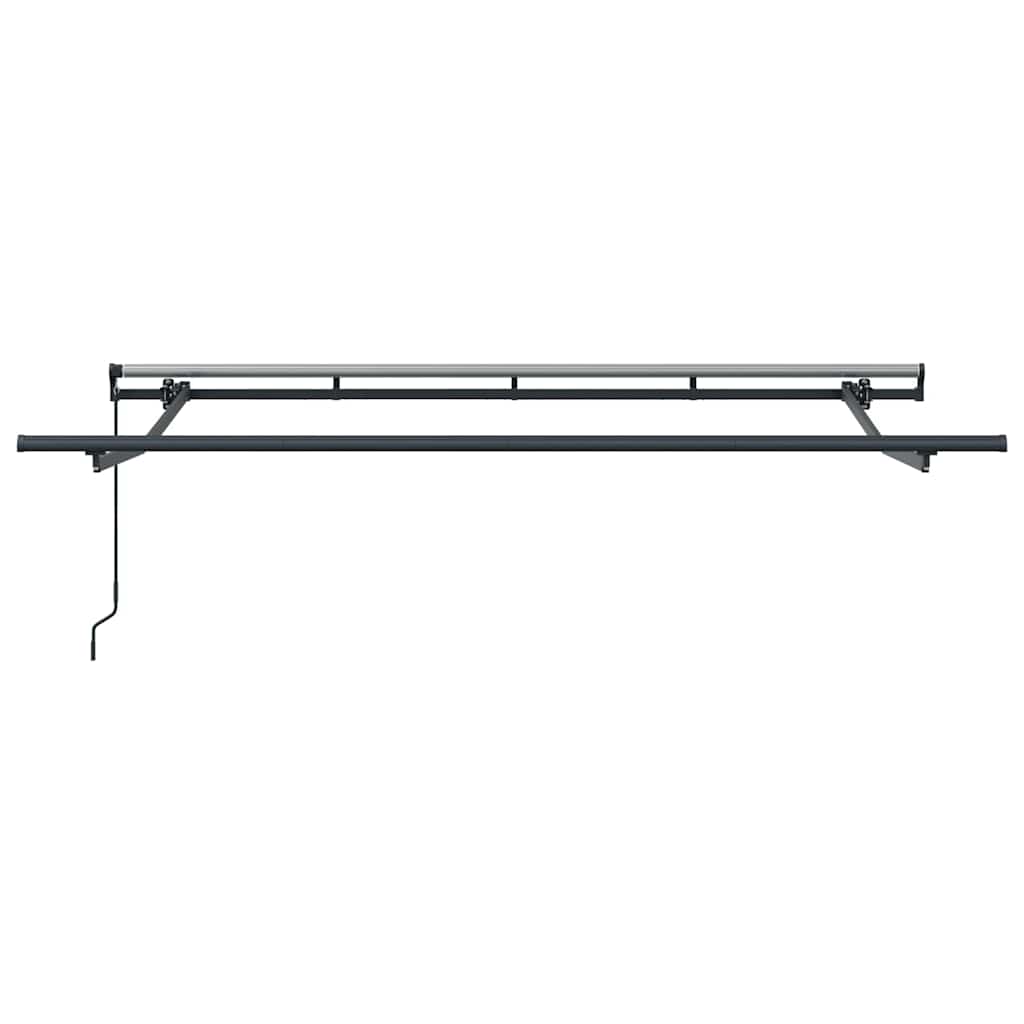 Einziehbare Markise Weiß 300 x 200 cm Stoff