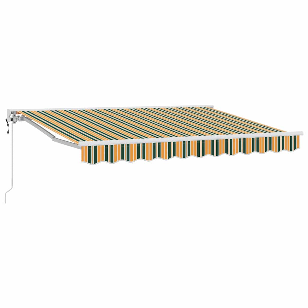 Markisenrahmen Grün und Gelb 300 x 200 cm