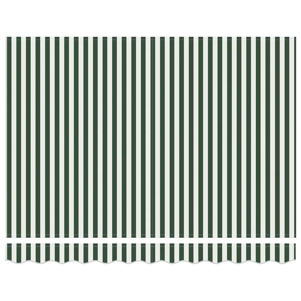 Einziehbare Markise Grün 300 x 200 cm Stoff