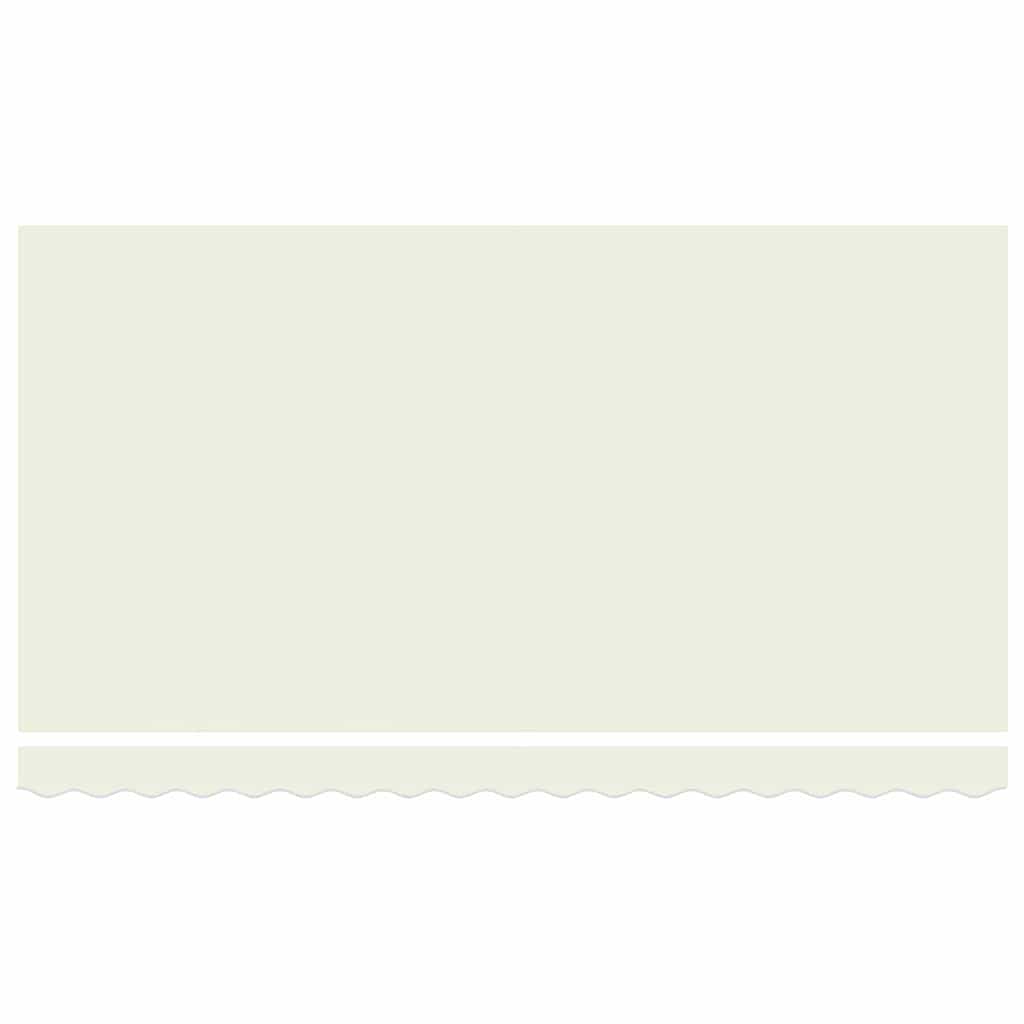 Einziehbare Markise Creme 350 x 200 cm Stoff