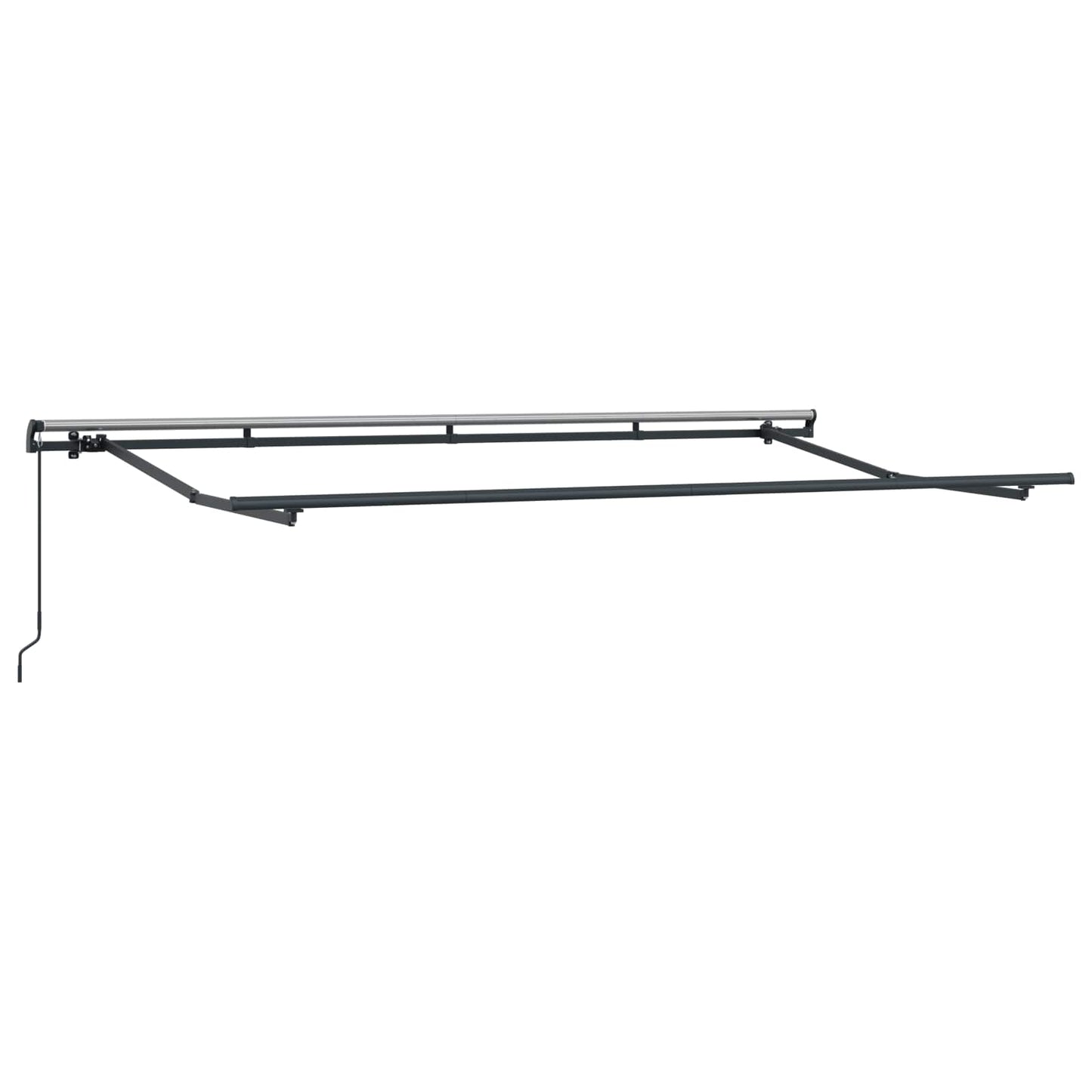 Einziehbare Markise Blau 400 x 200 cm Stoff