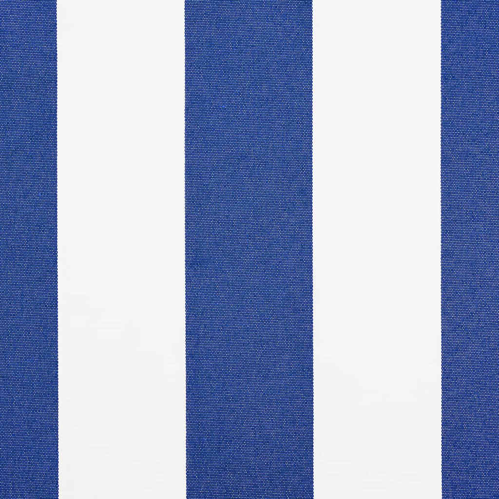 Einziehbare Markise Blau 400 x 200 cm Stoff