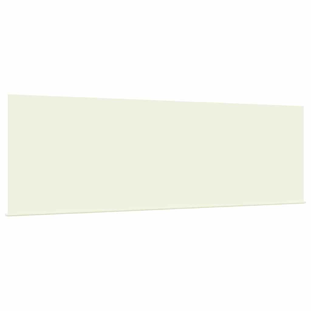 Einziehbare Markise Creme 400 x 200 cm Polyester und Aluminium