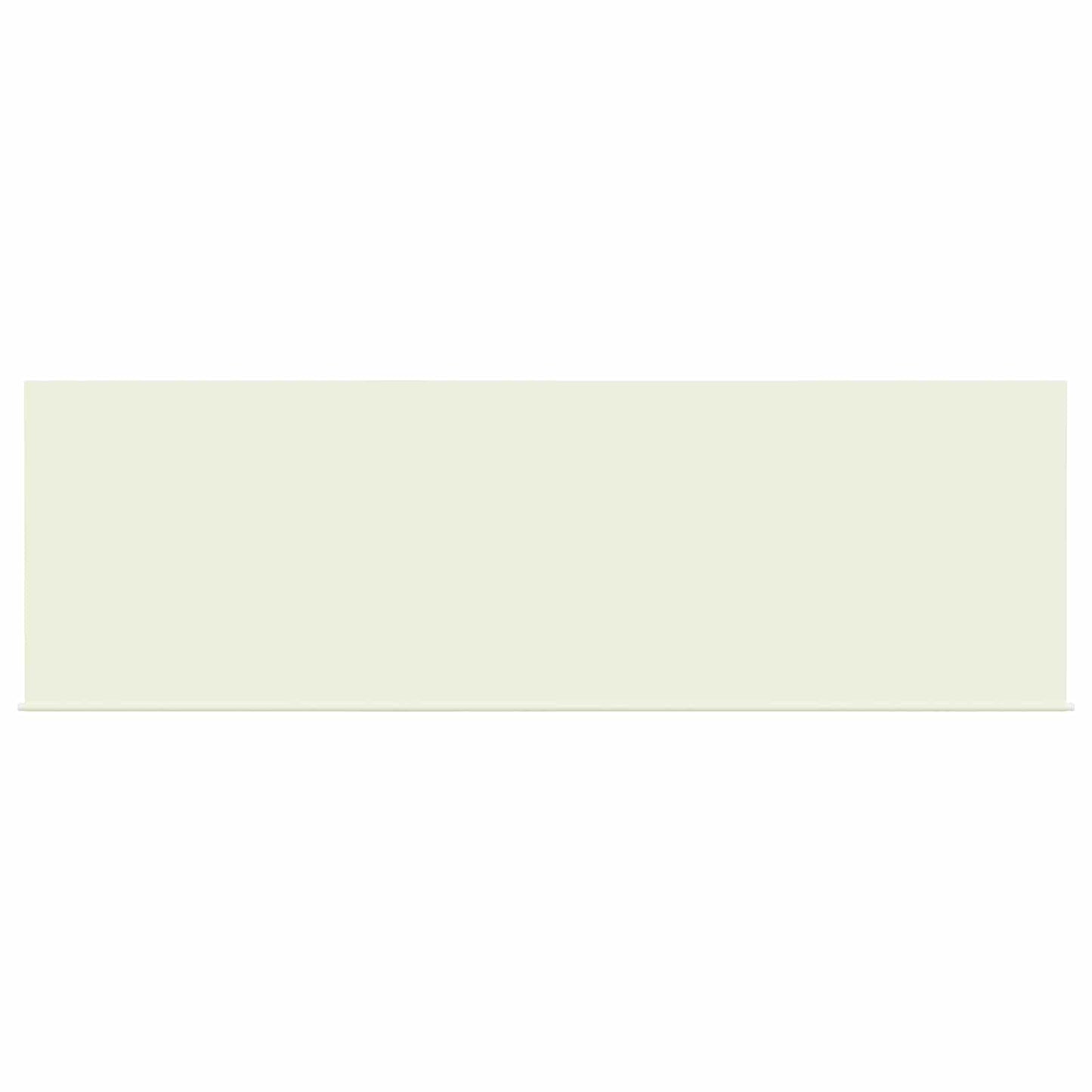 Einziehbare Markise Creme 400 x 200 cm Polyester und Aluminium