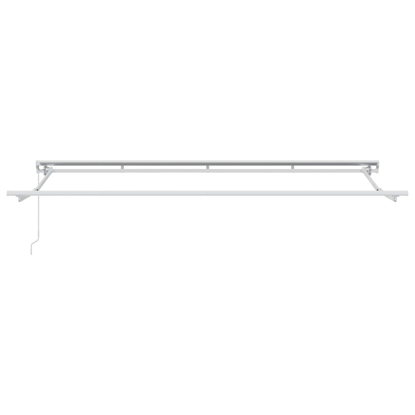 Einziehbare Markise Anthrazit 400 x 200 cm