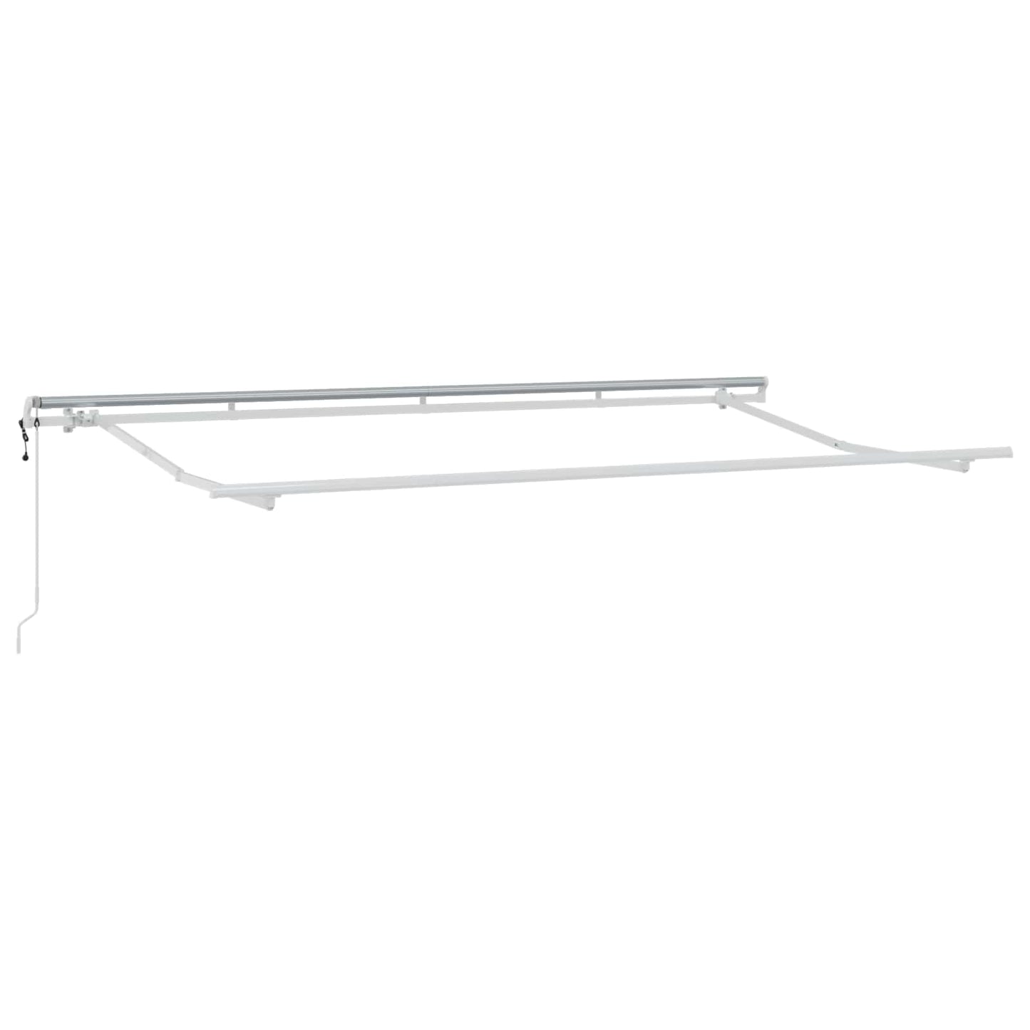 Einziehbare Markise Anthrazit 400 x 200 cm
