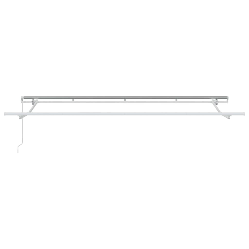 Einziehbare Markise Grün 400 x 200 cm Stoff