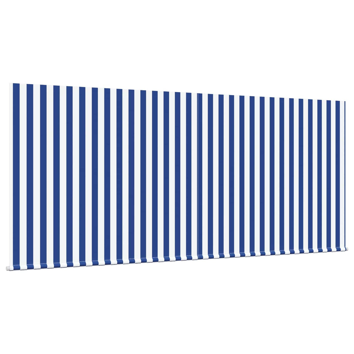 Einziehbare Markise Blau und Weiß 300 x 250 cm