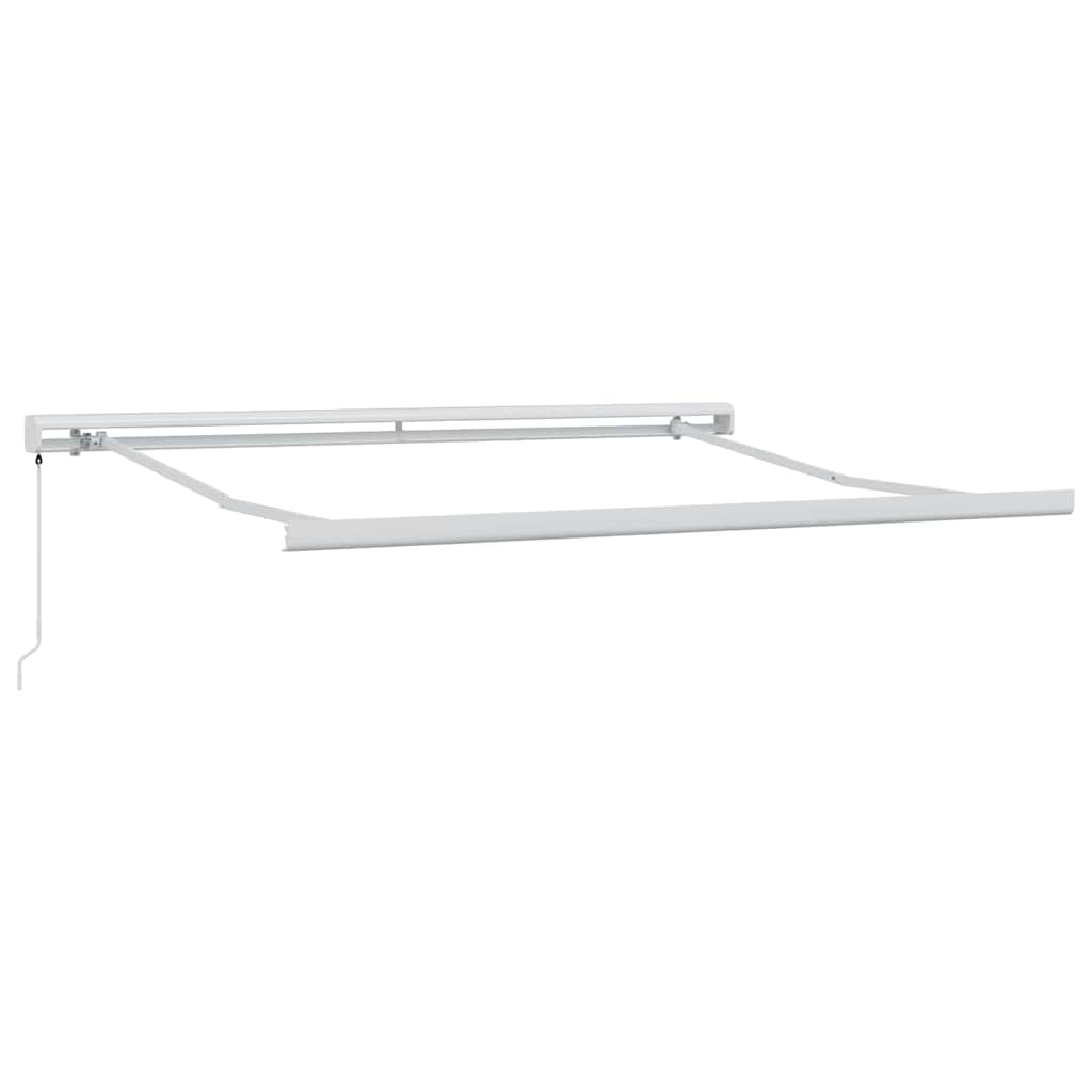 Einziehbare Markise Mehrfarbig 300 x 250 cm Stoff und Metall