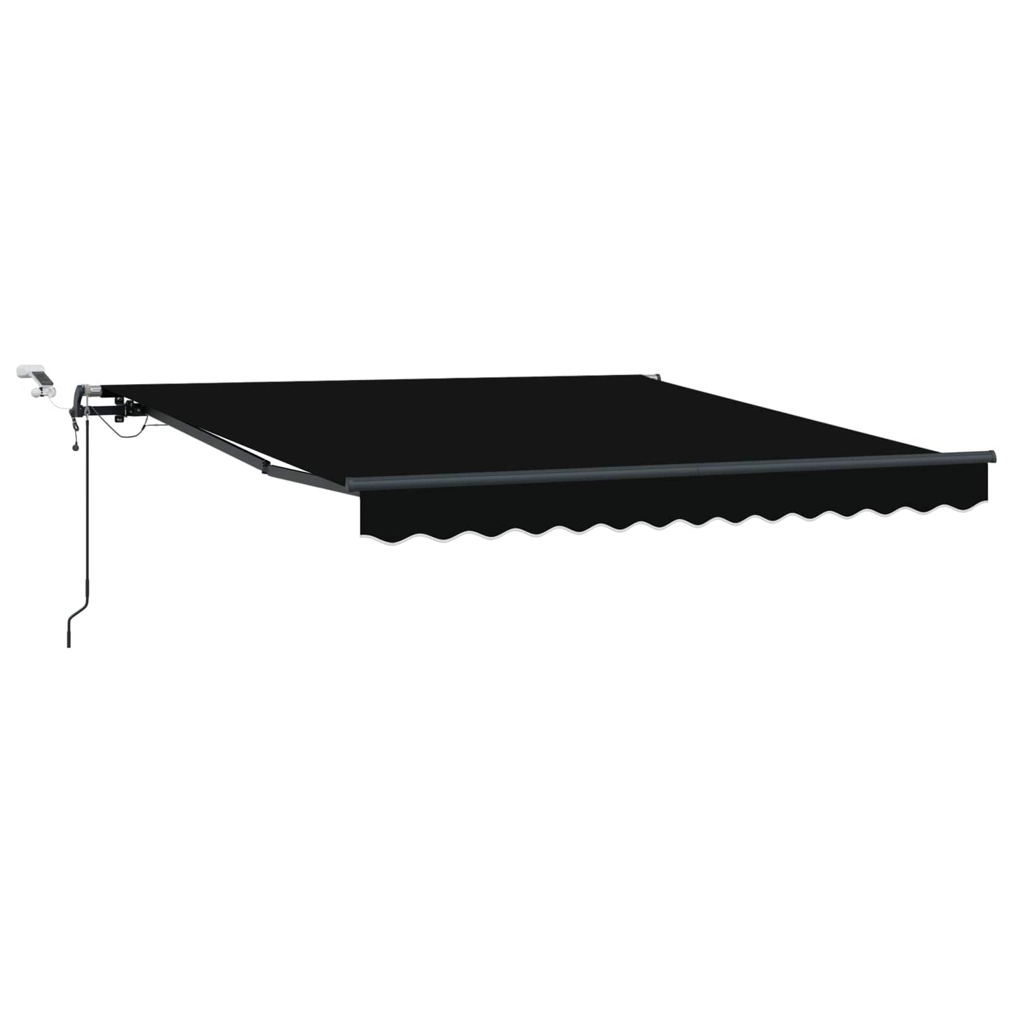 Markisenstoff mit Schwarz 300 x 250 cm Polyester