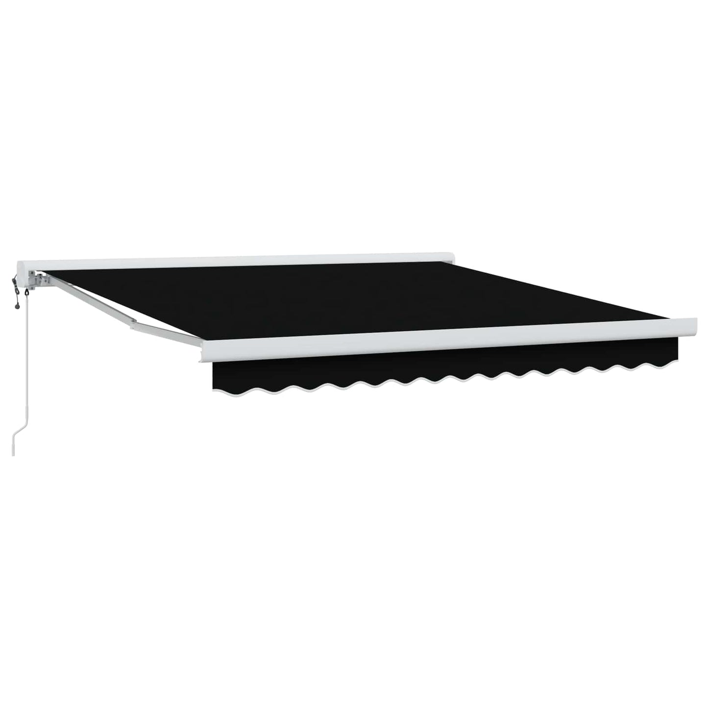 Markise Schwarz 300 x 250 x 165 cm Polyester und Aluminium