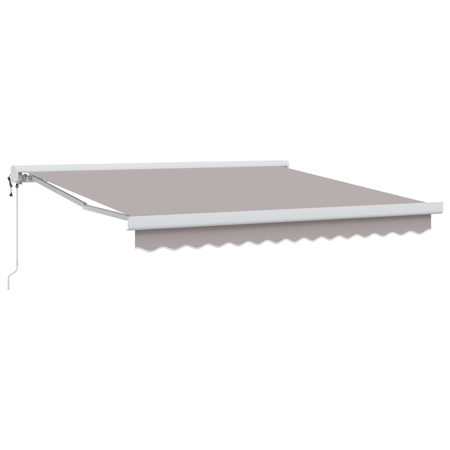 Markise Hellgrau 300 x 250 x 165 cm Polyester und Aluminium