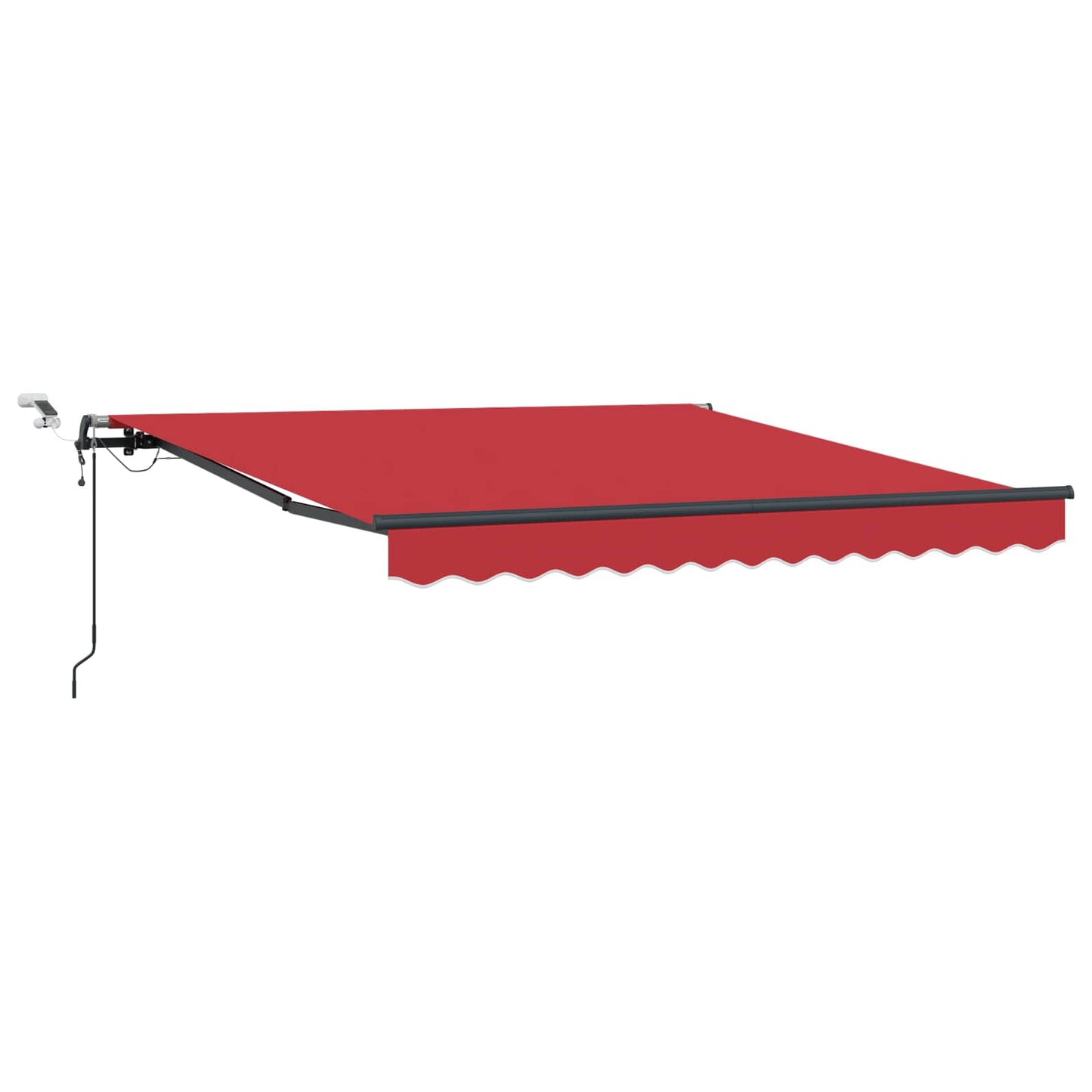 Markisenstoff mit Rot 300 x 250 cm Polyester