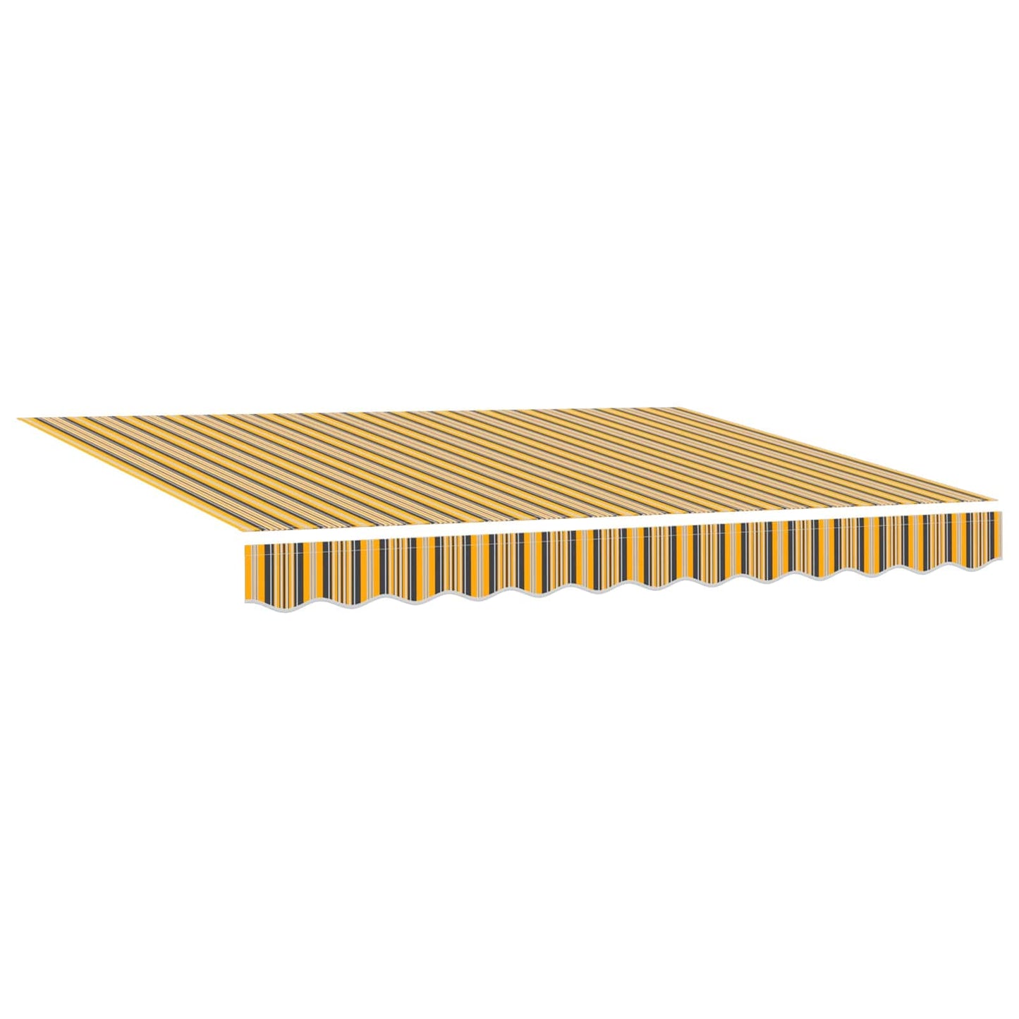 Einziehbare Markise Mehrfarbig 350 x 250 cm Stoff