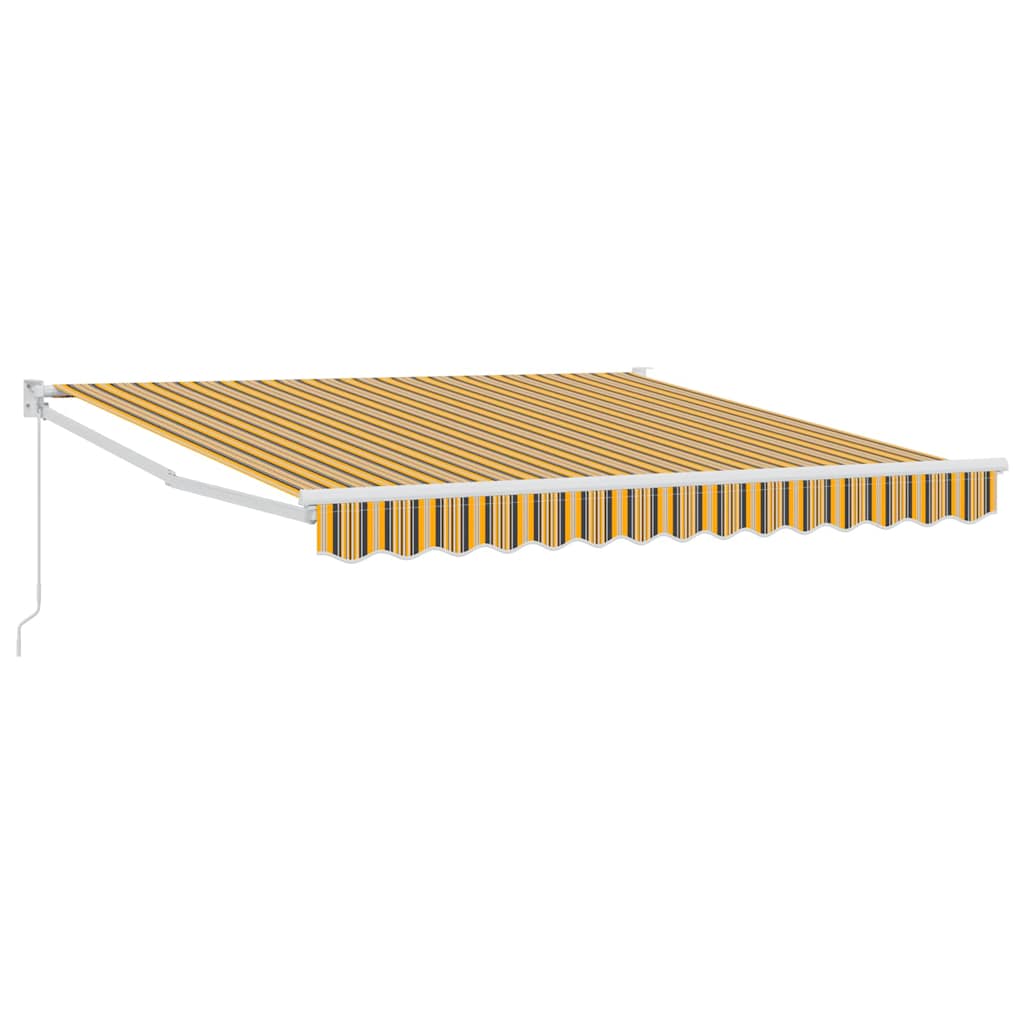 Einziehbare Markise Mehrfarbig 350 x 250 cm