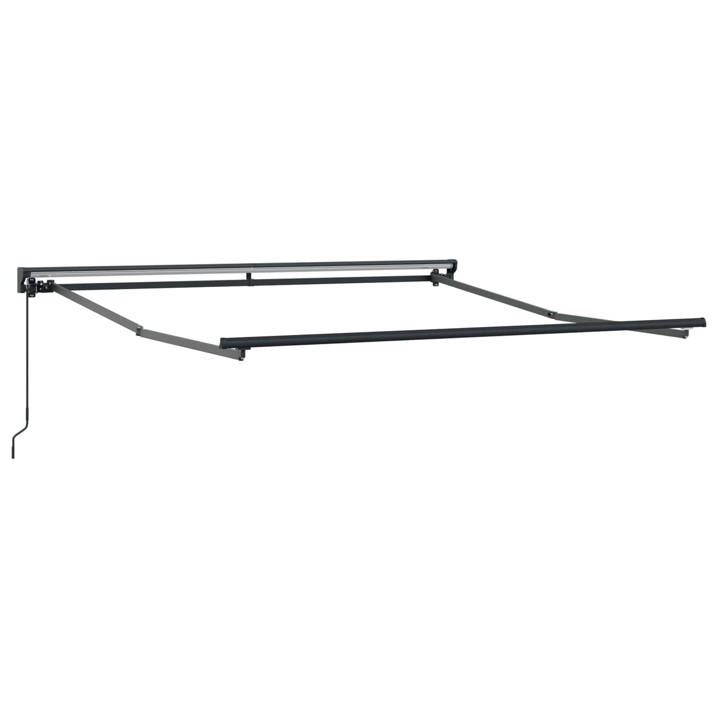 Markisenrahmen Gelb und Grau 350 x 250 cm