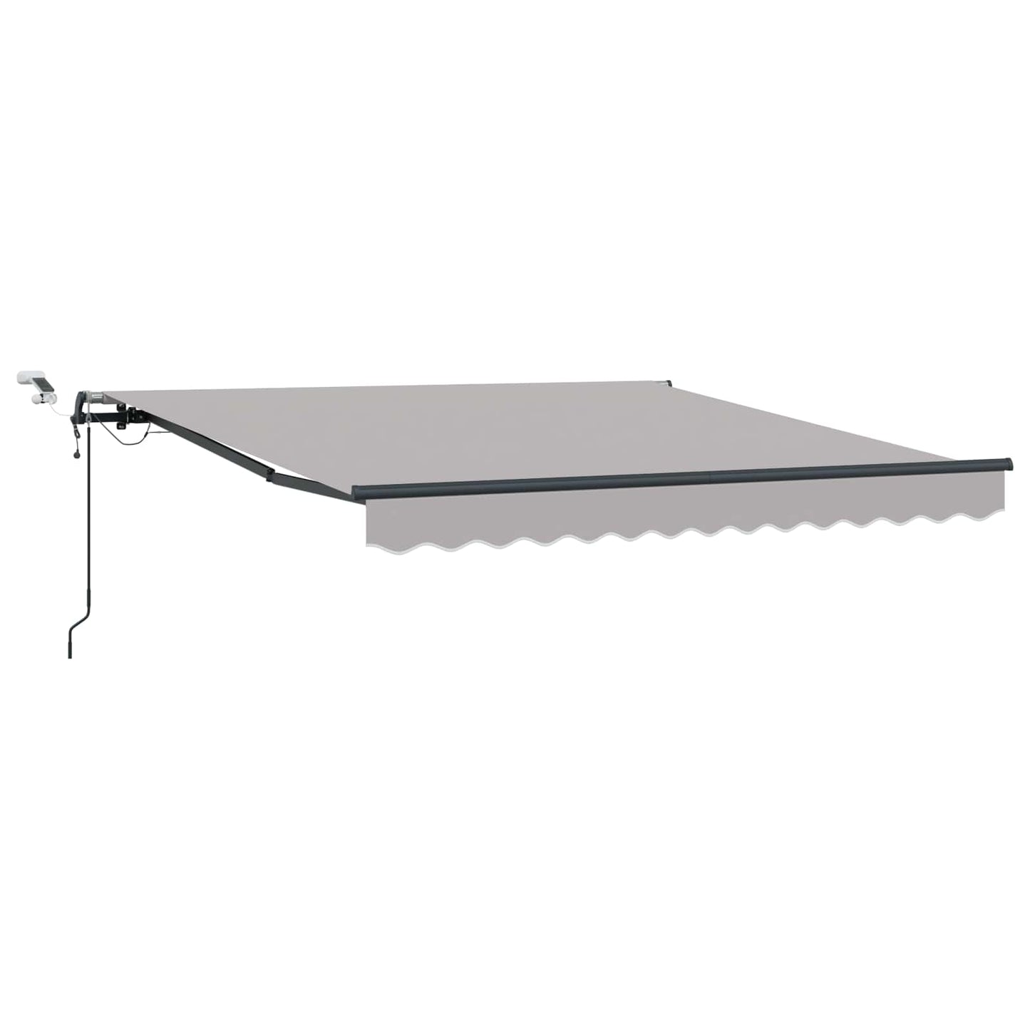 Markisenstoff mit Hellgrau 350 x 250 cm Polyester