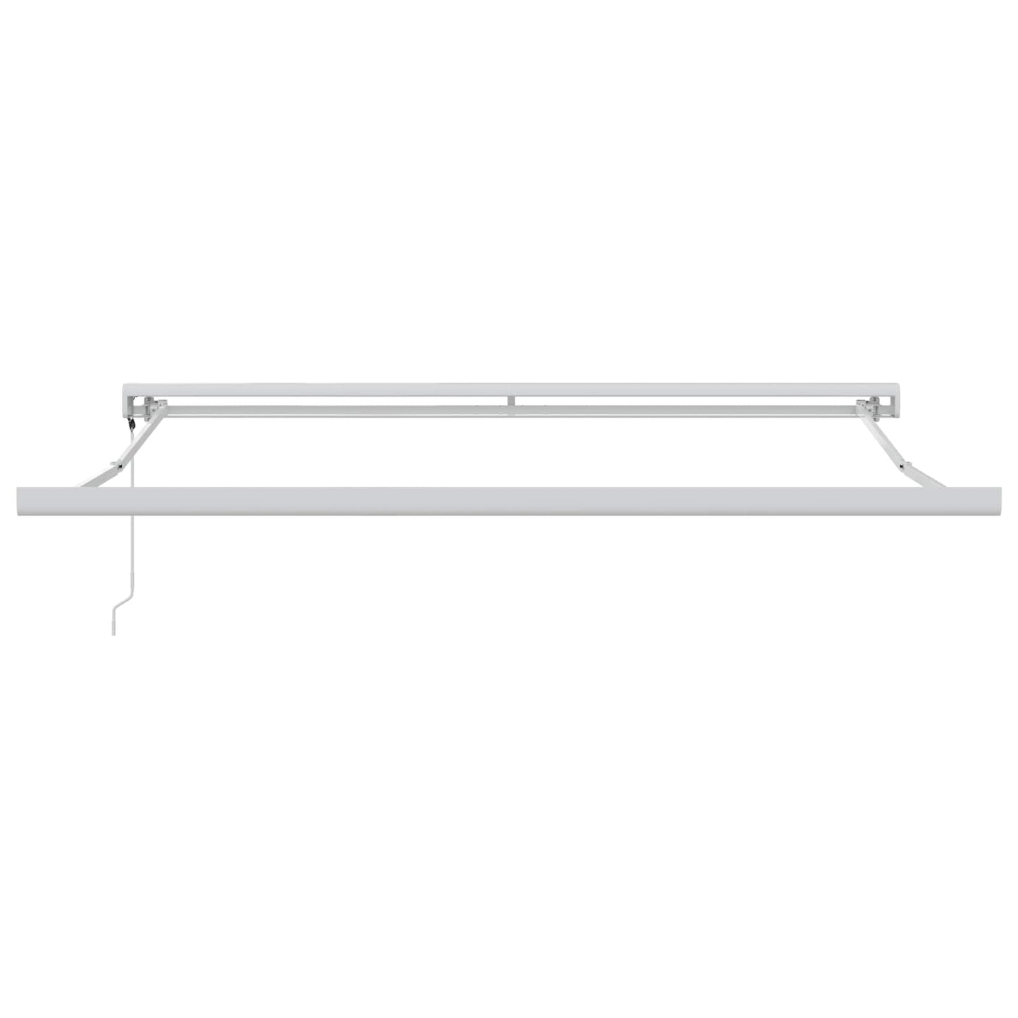 Markise Rot 350 x 250 x 165 cm Polyester und Aluminium