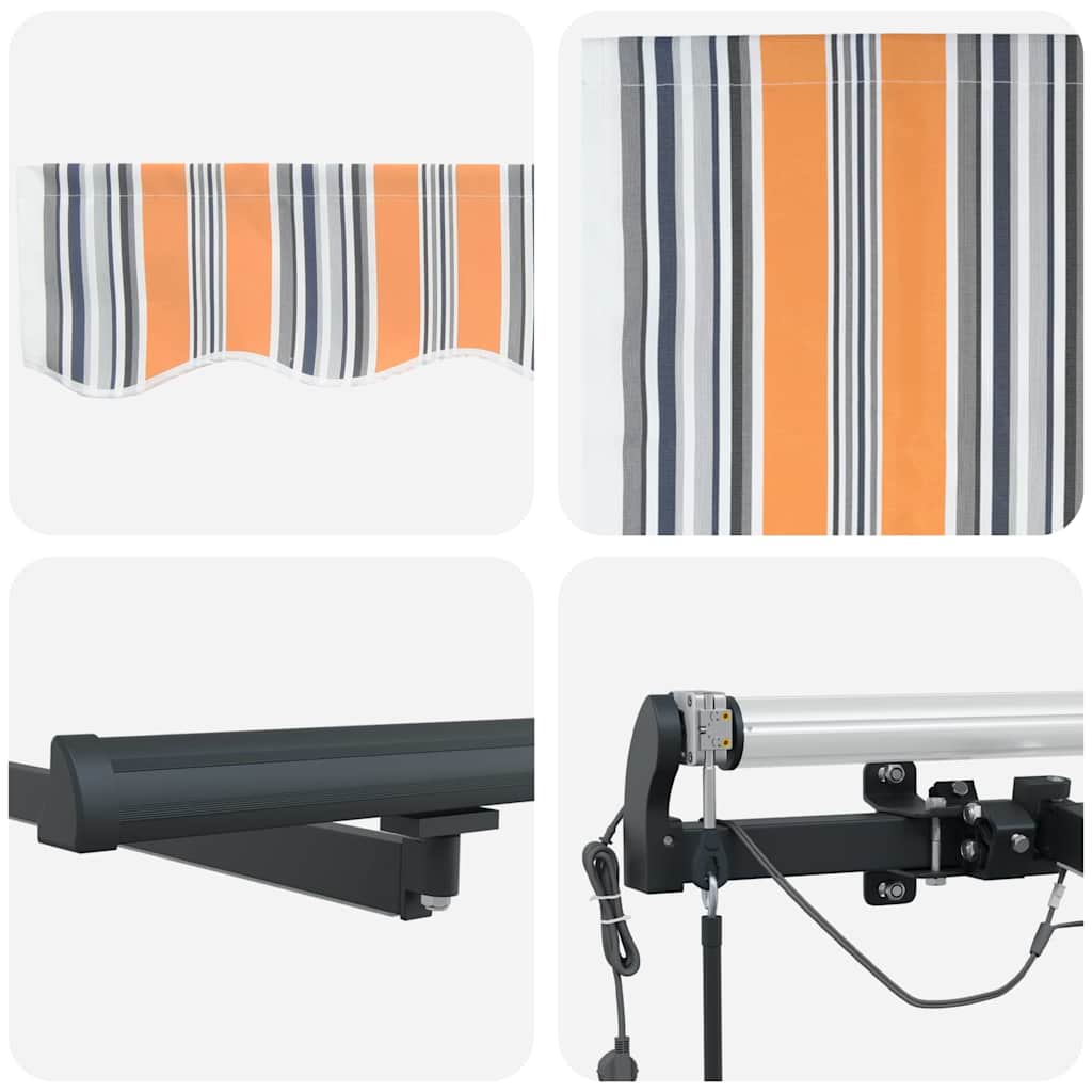 Markisenstoff mit Mehrfarbig 400 x 300 cm Polyester