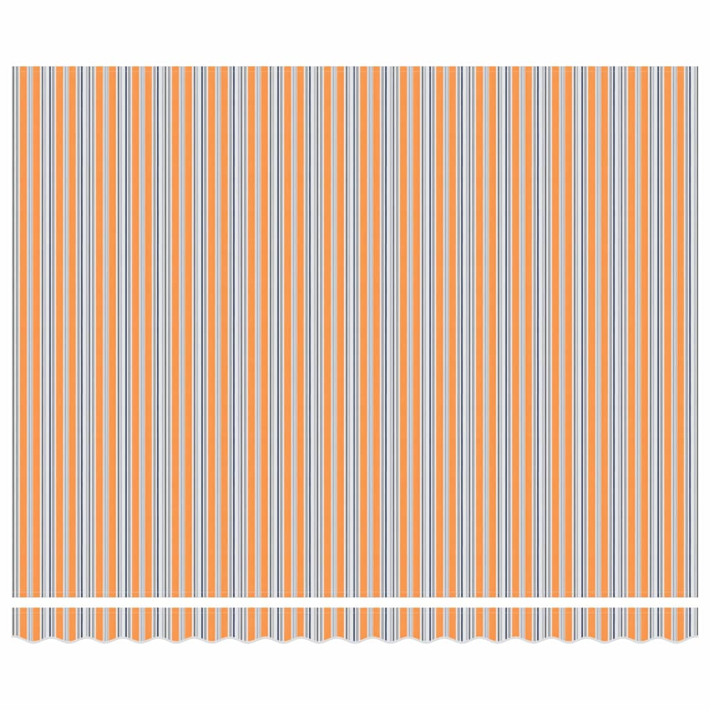 Manuell einziehbare Markise Mehrfarbig 400 x 300 cm