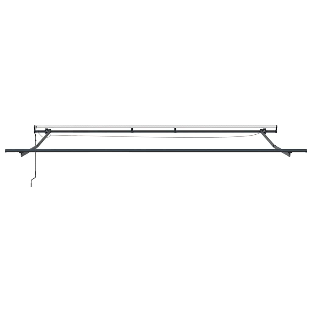 Markisenstoff mit Schwarz 400 x 300 cm Polyester