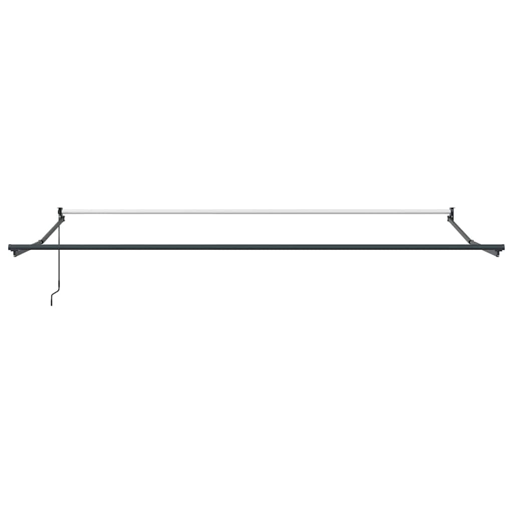 Einziehbare Markise Beige 400 x 300 cm Polyester und Aluminium