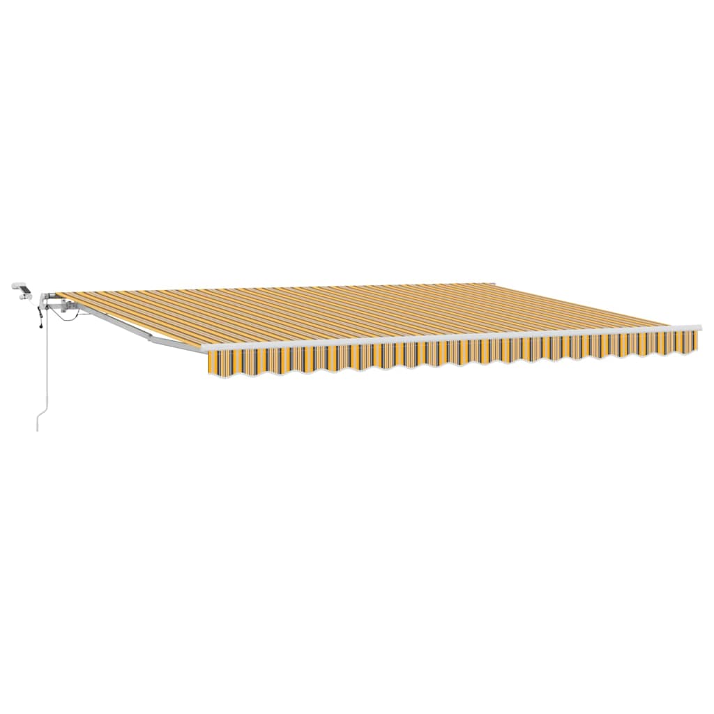 Einziehbare Markise Mehrfarbig 450 x 300 cm