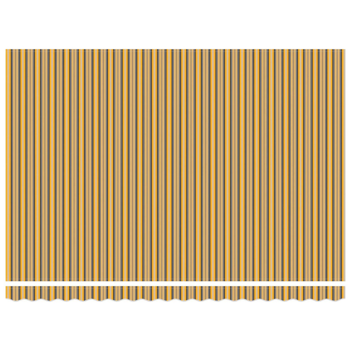 Einziehbare Markise Mehrfarbig 450 x 300 cm Stoff
