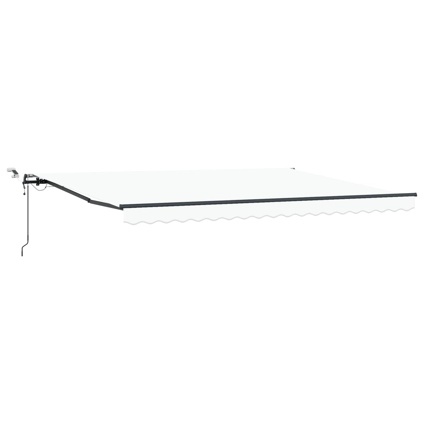 Markisenstoff mit Weiß 450 x 300 cm Polyester