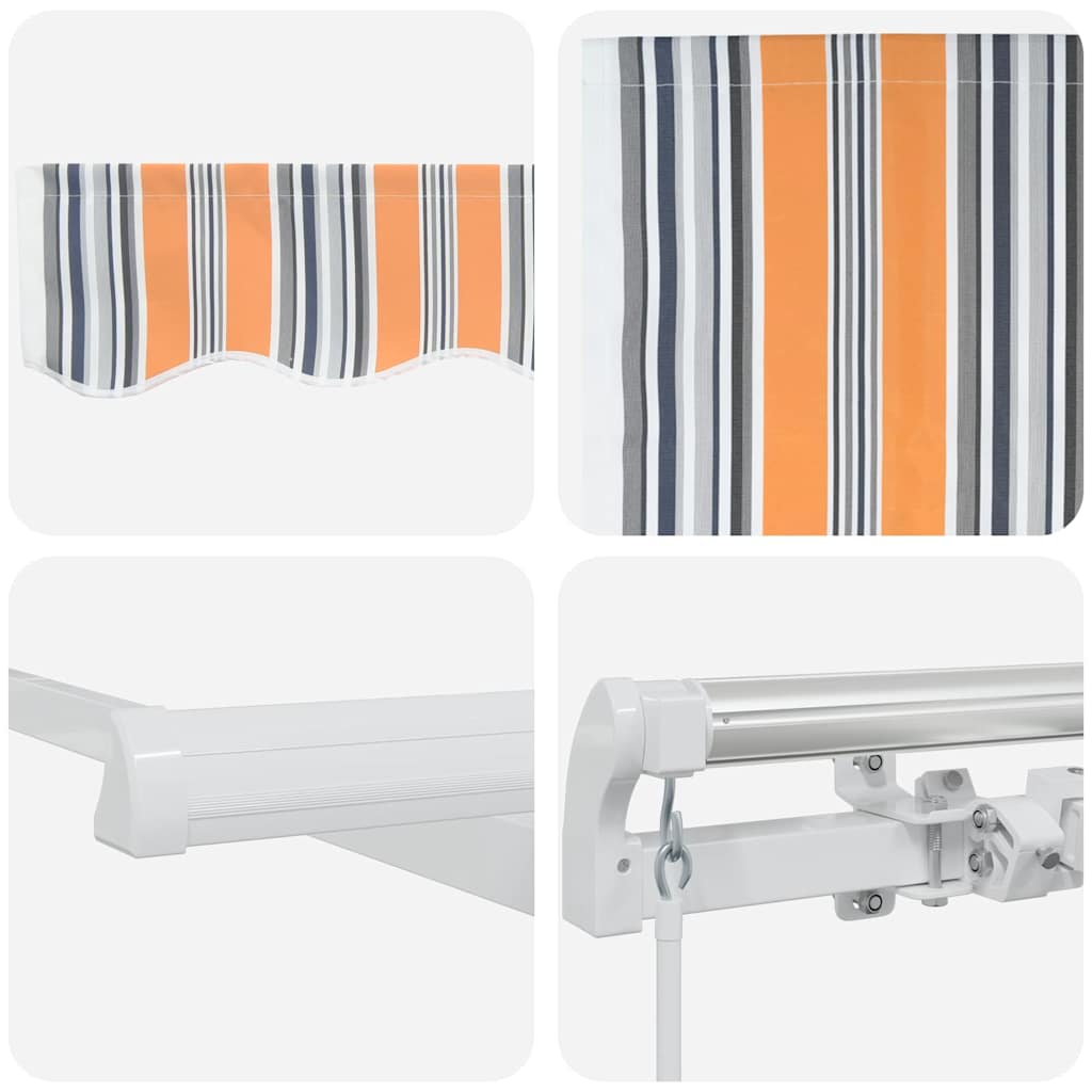 Markise Mehrfarbig 450 x 350 x 165 cm Polyester