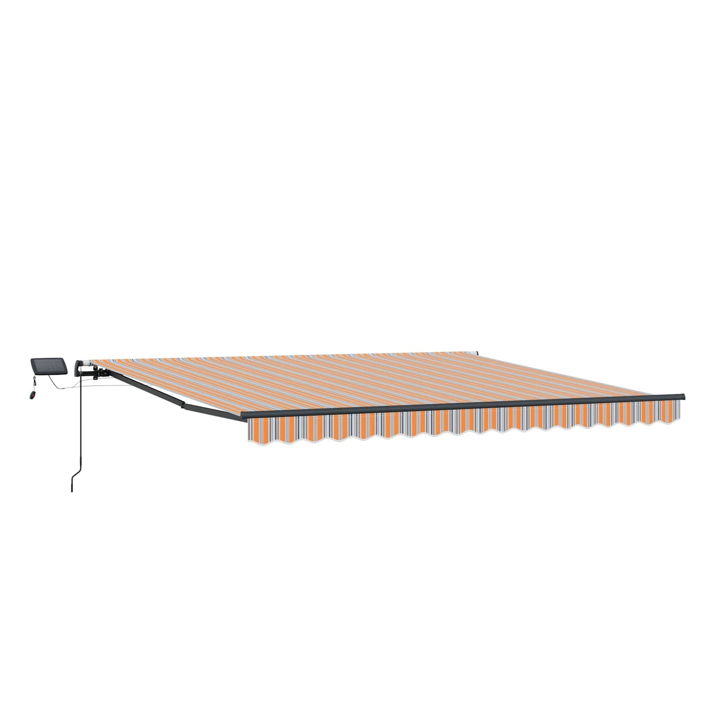 Einziehbare Markise Mehrfarbig 450 x 350 cm Stoff