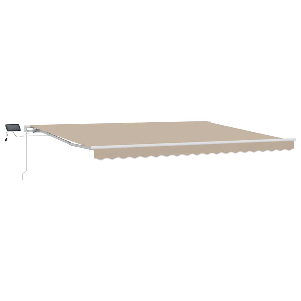Einziehbare Markise mit 450 x 350 cm Stoff