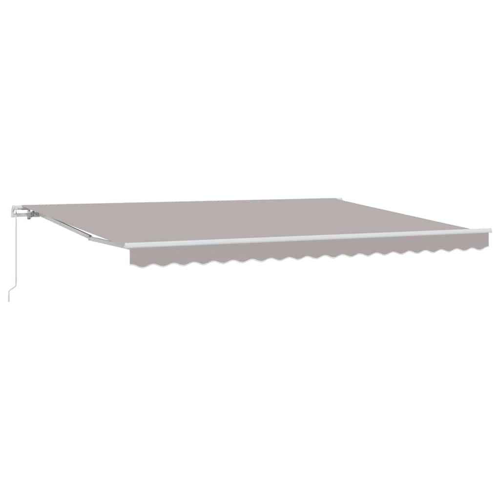 Markise Hellgrau 450 x 350 x 165 cm Polyester