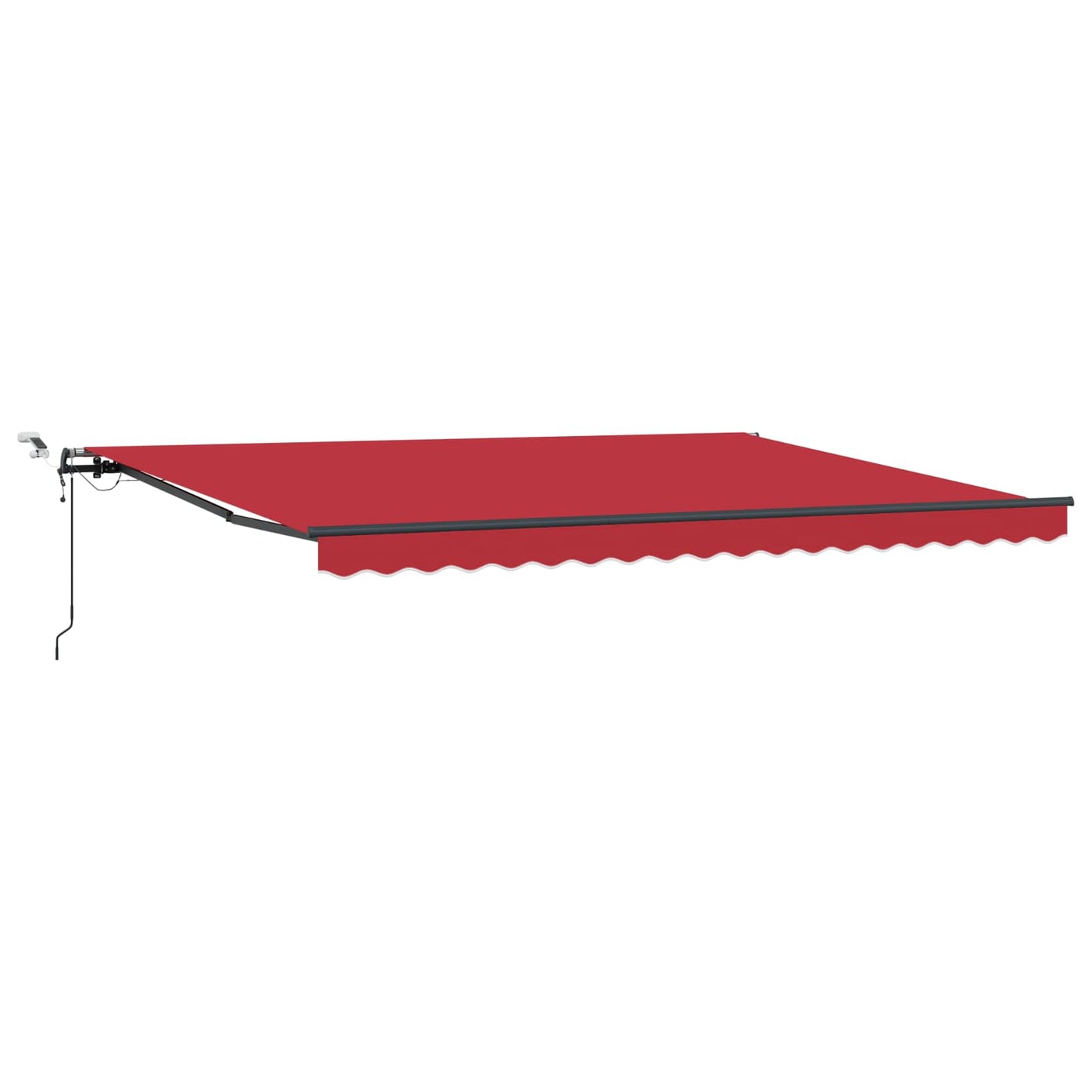 Markisenstoff mit Rot 450 x 350 cm Polyester