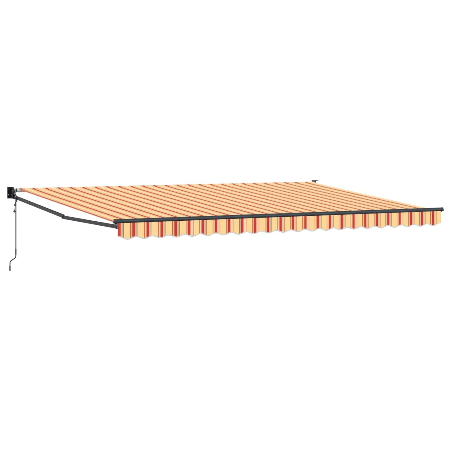 Markise Creme 500 x 300 x 165 cm Polyester und Metall